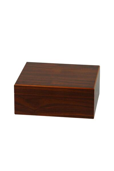 ANGELO Cedar Humidor Puro Kutusu Kahve – 30'lu Kapasite - 561276-1
