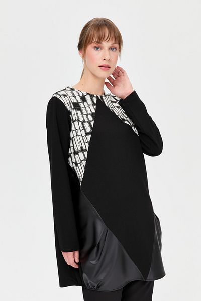 Esswaap Black Tunic - Patch Detailed
