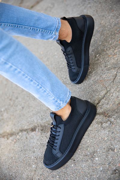 SOHO Ανδρικό Sneaker 19622 - Μαύρο Μαύρο