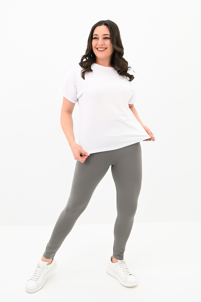 Koza Butik Жіночі легінси великого розміру з високою талією 6271-24