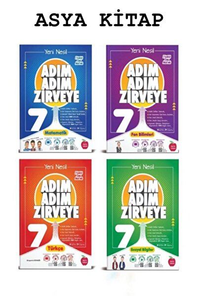 Newton Yayınları 7.Sınıf Newton Yayınları Adım Adım Zirveye Matematik + Türkç...