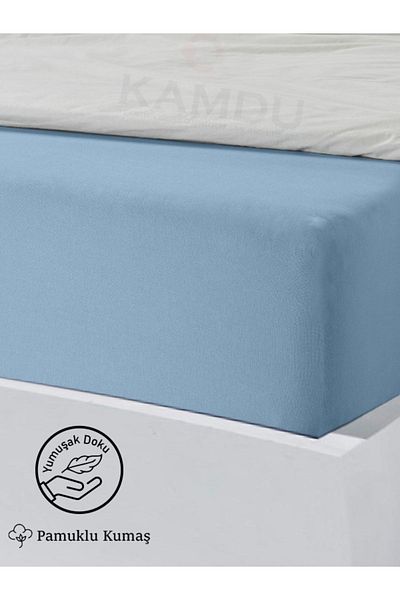 embays collection Double King Size Cotton Sheet - Pillow Case 50X70Cm with Gift