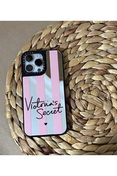 Iphone 14 Pro Compatible Casefity Mirrored Case Victoria's Secret Patterned Premium Cover