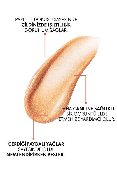 VİAVİOR Shimmer Elixir Vegan Face Body Hair Care Oil - Renewing Repairing Moisturizer 100ml