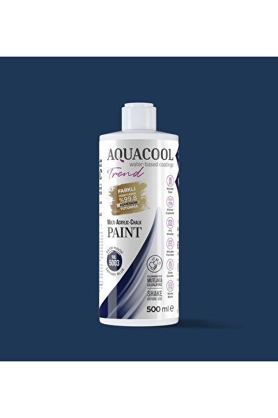 Aquacool Trend MAC Boya RAL 5003 Safir Mavisi 500ml