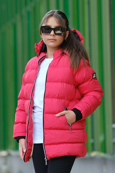 Pina Kids Thick and Hooded Long Inflatable Girl's Coat - Km.Yy31