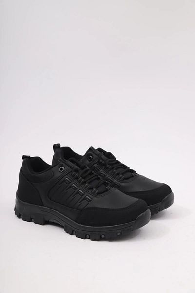 Mind Black Ανδρικά Trekking Casual Sports Shoes - Αδιάβροχα