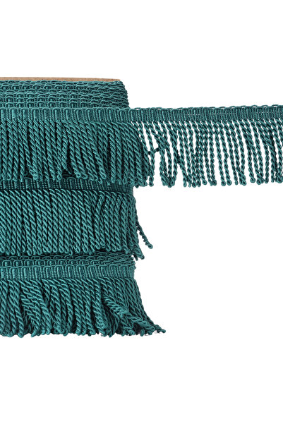 MEFAKS TEKSTİL Perde Kenarına ve Çeyiz Ürünlerinin Kenarına Bulyon Saçak 12me...