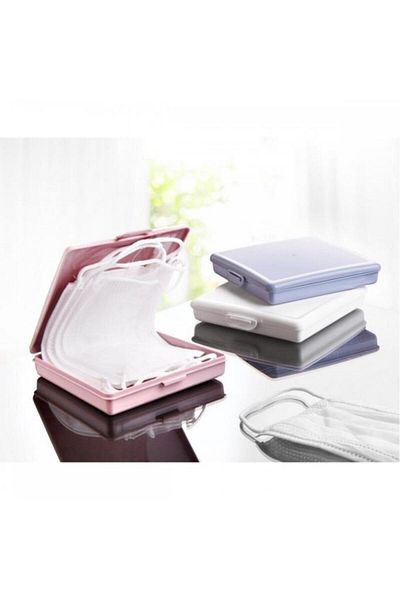 Tiesa Home 3 Colors Plastic Mask and Medicine Wipes Storage Box - Ziynet