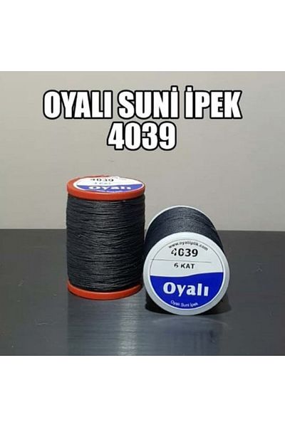 OYALI ΤΕΧΝΗΤΟ ΜΕΤΑΞΩΤΟ ΝΟ:4039 - Κλωστή κεντήματος 4 στρώσεων
