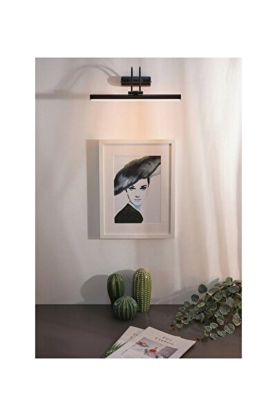 Viesteknoloji Mat siyah kendinden trafolu tak çalıştır banyo ayna üstü hol ta...