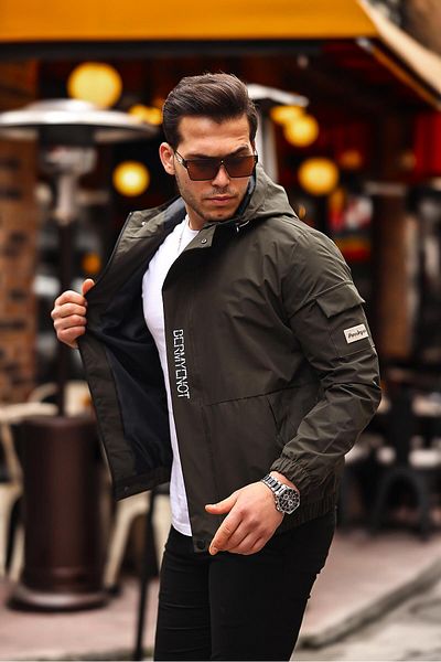 ByTrend Εποχιακό Sports Lycra - Αδιάβροχο με τσέπες στο μανίκι και στάμπα