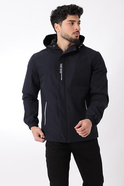 ByTrend PLDP 2967_60263-1 - Αθλητικό εποχιακό αδιάβροχο με στάμπα Lycra