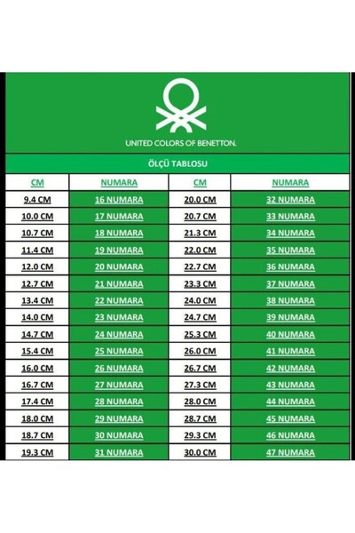 United Colors of Benetton Benetton 31202 Siyah Kadın Sneaker Spor Ayakkabı