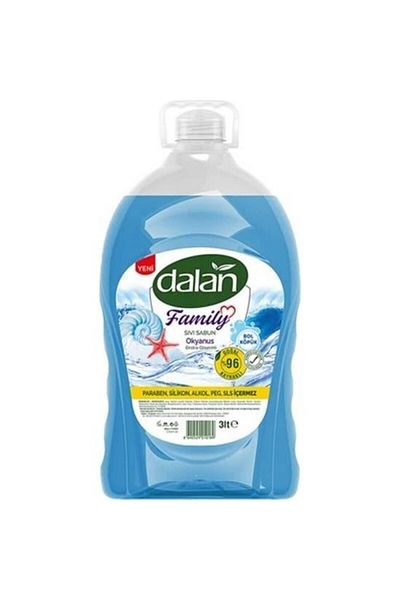 Dalan 3 Liter Ocean - Liquid Soap Family Limited Edim Capacity