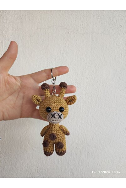 ELMASINEMEĞİ Zürafa Anahtarlık