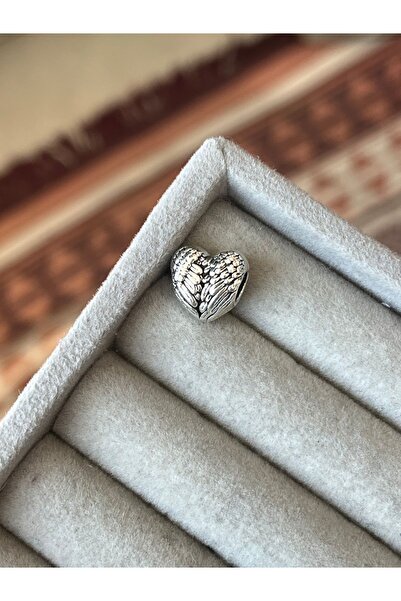 asaf Kalp charm  | gümüş kaplama