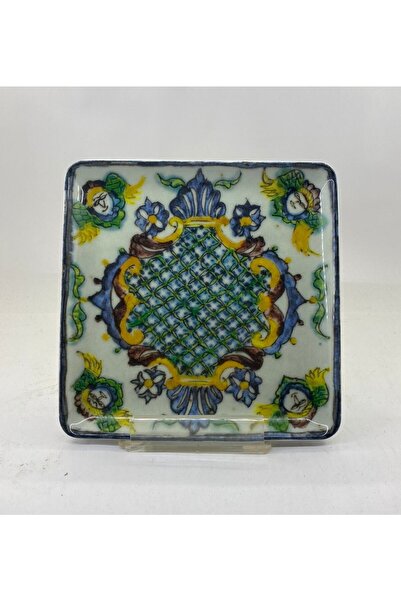 Kütahya Porselen 4’lü Kare Sunum Servis Tabağı ( 2 Farklı Desen )