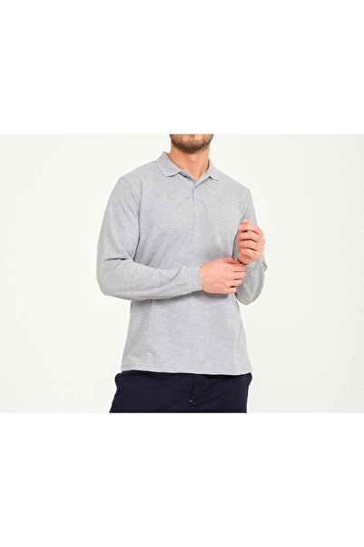 Ümiteks world of clothes Tricou cu mânecă lungă cu gât polo școlar - 100% bumbac