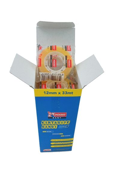 Mikro شريط 12x33 مم 12 قطعة شريط نقود
