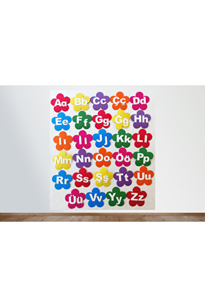 elifletasarim Absp02 Alfabe Seti Panosu (KEÇEDEN EĞİTİM MATERYALLERİ)