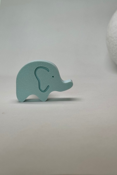 Pomerol Mâner pentru dulap Blue Elephant - Mâner pentru mobilier care adaugă o notă de poveste în camerele copiilor, mâner D