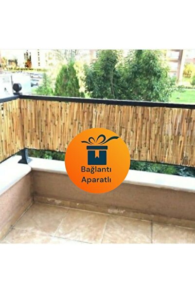 Greenosier 70cm.x3m. Kamış Hasır Balkon Çiti Duvar Çiti Bahçe Dekorasyonu