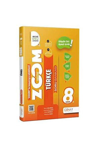 Günay Yayınları 8. Sınıf Lgs Zoom Serisi Türkçe Soru Bankası 2024-2025 (YENİ ...