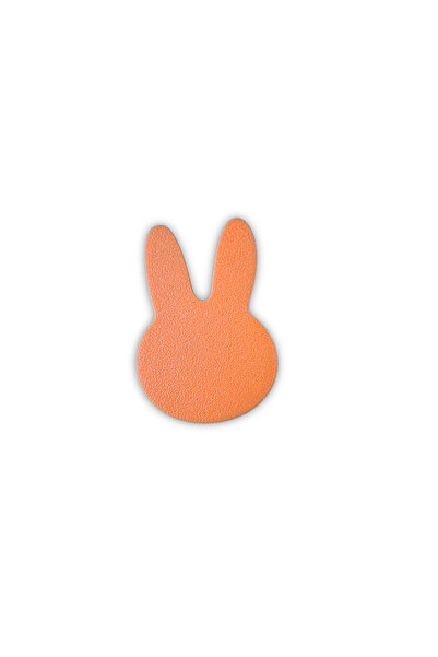 Pomerol Orange Rabbit Cabinet Handle - Modern, Cheerful Furniture Handle for Children's Room, Kitchen and Bathroom, Dh