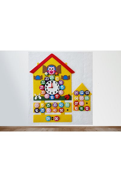 elifletasarim Itsk01 Interactive Clock - Keciden Training Materials