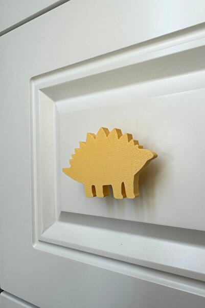 Pomerol Mâner pentru dulap Dino 5 galben - mâner de mobilier modern, drăguț ș...