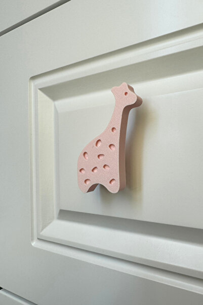 Pomerol Girafa roz, mâner pentru dulap - mâner durabil și mobilă pentru camer...