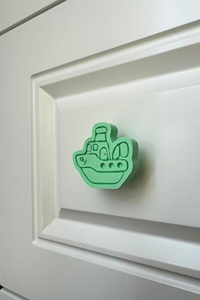 Pomerol Mâner verde pentru dulap - Mâner elegant și durabil pentru dulapuri d...