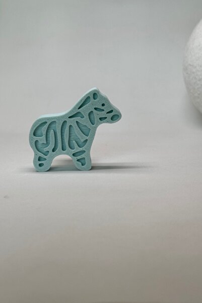 Pomerol Mâner de mobilier Blue Zebra - pentru camera copiilor, bucătărie, baie și mâner pentru sertar, mâner D