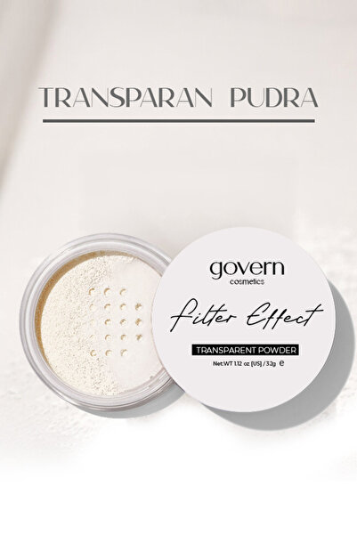 govern Profesyonel Transparan Pudra - Transparent Powder - Beyaz
