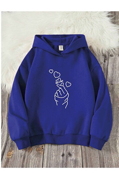 YUNAYT Štampana dečija dukserica sa kapuljačom