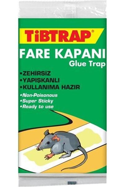 tibet Tibtrap Fare Kapanı Glue Trap Paket Içi 2 Adet