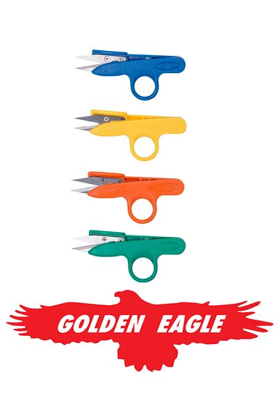 Golden Eagle Tc-801 Thread Removal Scissors Thread Removal Scissors 12 Pieces (Finger Fence Scissors)