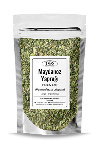 TOS The Organic Spices Maydanoz Yaprağı 50 gr (1. KALİTE) Petroselinum Crispum / Parsley Leaf