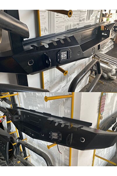 TEK OFFROAD GARAGE L200 Lazer Kesim Arka Tampon 3mm Kalınlığında Tüm L200 Mod...