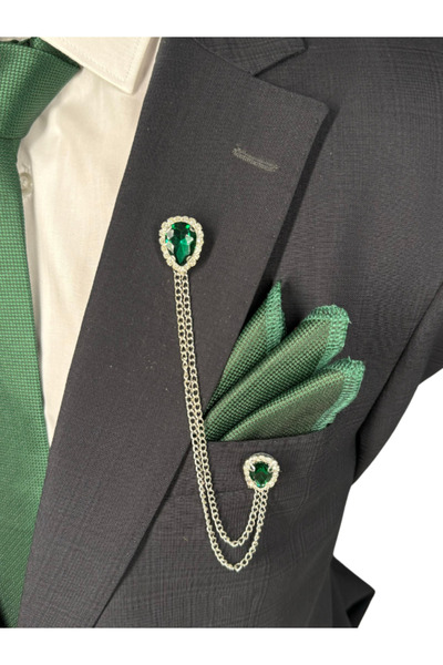 HARES Damat Ceket Yaka Zinciri