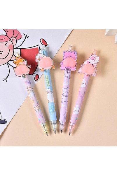 Kuki Animal Figured Squeeze Butt Versatile 0.7 Nib Pen