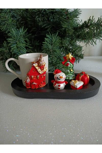 Aura design Snowman Themed Coffee Cup Model Gift Presentation Model