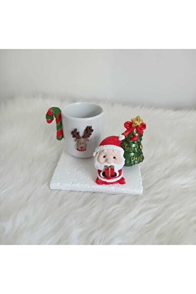 Süs Dükkanı Model de ceașcă de cafea cu tematică de Moș Crăciun pentru cadou ...