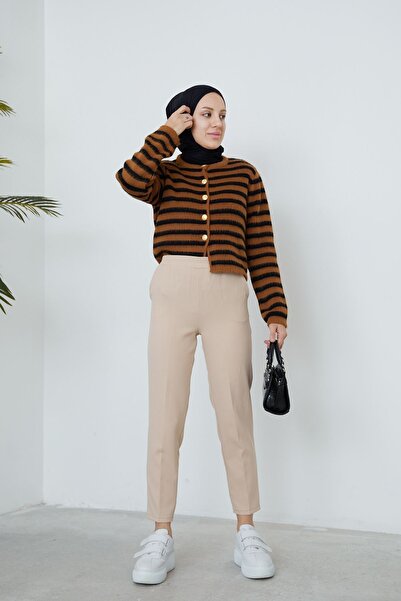 Spesniks بنطلون بجيب مطاطي بخصر حجري