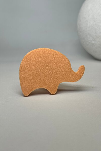 Pomerol Orange Elephant Cabinet Handle -Modern, Stylish and Durable Furniture Handle for Children's Room, Kitchen and Bathroom, Dh