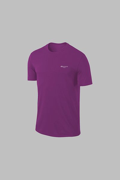POSEIDON STORM Purple Supra Combed Plus Size Men's Tracksuit Set - Comfortable Zippered Hooded 4-10