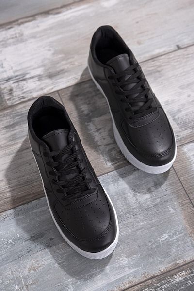 B & S Pantofi Sport Unisex Negru Alb Tbbth -> 41 -> Negru Alb