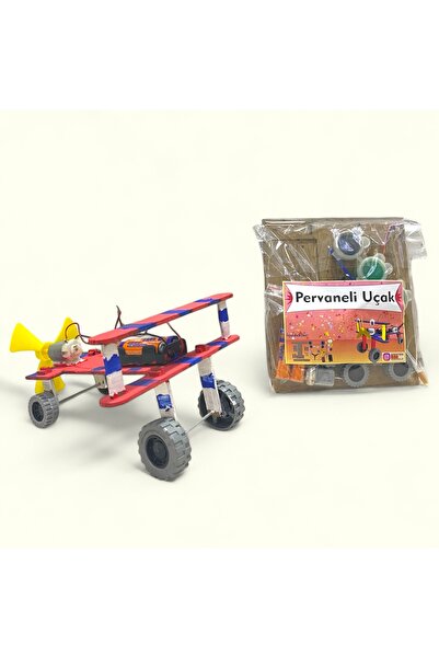 ROBOTLAYN PERVANELİ UÇAK STEM EĞİTİM BİLİM SETİ