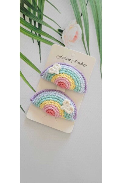 Kadın Girişimciler Atölyesi Rainbow Girls Set de 2 pini turcoaz organic - Mod...